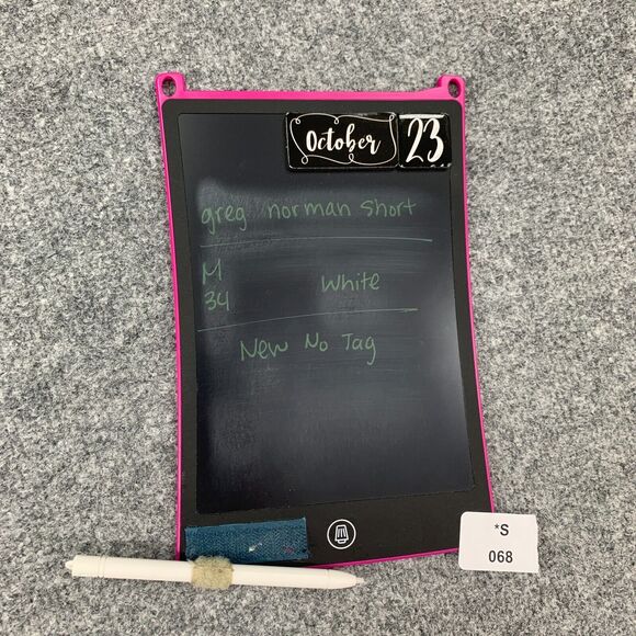 Greg Norman Golf Short Mens 34 White Plaid Flat Front Cotton Blend Travel Chino - Picture 9 of 10